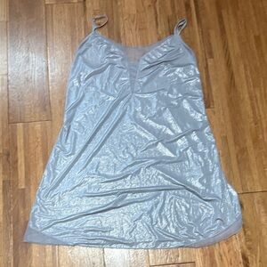 Victoria's Secret Gray Satin Lingerie